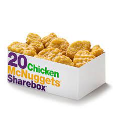 20 Piece Chicken Mcnuggets Mcdonald S Uk