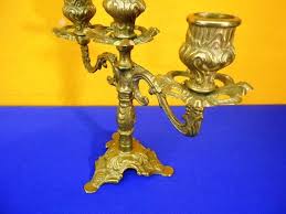 Buy collectable brass candlesticks & holders and get the best deals at the lowest prices on ebay! 3 Armed Brass Candelabra Candle Holder For Sale At Shop Kusera