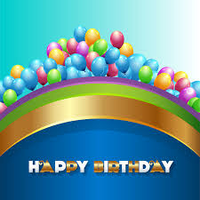 Find professional blue birthday background videos and stock footage available for license in film, television, advertising and corporate uses. Blue Happy Birthday Background With Balloons Gallery Yopriceville High Quality Images And Transparent Png Free Clipart