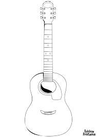 Free coloring sheets to print and download. Instruments Rainbow Printables