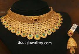 Uncut Diamond Necklace Sets Malabar Gold Google Search Malabargoldjewellery Uncut Diamond Diamond Necklace Set Gold Fashion Necklace
