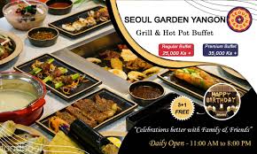 Find tripadvisor traveler reviews of the best seoul buffet restaurants and search by price, location, and more. Seoul Garden Yangon Home Yangon Menu Prices Restaurant Reviews Facebook
