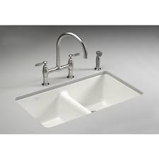 Clawfootclawfoot, cast iron, free standing, included handshower. 536 90 Kohler White Cast Iron Undermount Kitchen Sink Cast Iron Kitchen Sinks Undermount Kitchen Sinks Double Basin Kitchen Sink