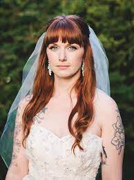 29 Half Up Half Down Wedding Hairstyles That Offer The Best Of Both Worlds Wedding Hairstyles With Veil Wedding Hair Down Bridal Hair Veil