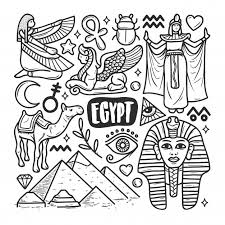 Dibujos De Egipto Para Colorear