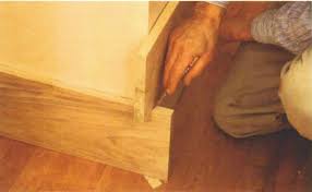 While the installation of the baseboard trim itself isn't hard, the cutting and measuring of the angles can be a bit tricky. Designing And Installing Baseboards Fine Homebuilding