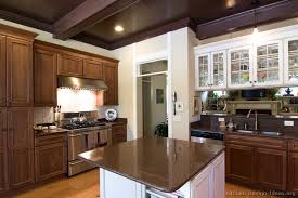 traditional two tone kitchen cabinets
