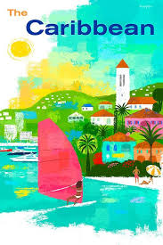 The Caribbean Travel Posters Vintage Travel Posters Caribbean Travel