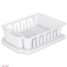 dish drying rack set 2 piece large sink