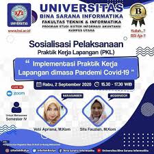 Bcc ( bsi career center ) Ubsi Kalimalang Sosialisasi Pelaksanaan Praktik Kerja Lapangan Pkl Hai Sobat Bsi Program Studi Sistem Informasi Akuntansi Kampus Utama Fakultas Teknik Dan Informatika Universitas Bina Sarana Informatika Akan Menyelenggarakan Kegiatan Sosialisasi Pkl