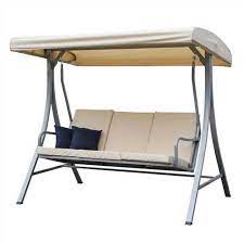 Well you're in luck, because here they come. Ellister Umbria 3 Seater Garden Swing Seat Free Uk Delivery