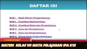 Download ppt klasifikasi materi dan perubahannya kelas 7. Powerpoint Ipa Kelas Vii Kurikulum 2013 Memanfaatkan Multimedia Belajar Asyik Youtube