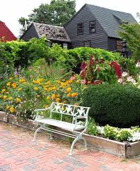 Lovely Spot To Rest Colonial Garden Colonial Revival Garden Design