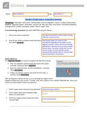 Maybe you would like to learn more about one of these? Digestivesystemstudent Direction Sheet Docx Name Date Student Exploration Digestive System Directions Vocabulary Absorption Amino Acid Carbohydrate Course Hero