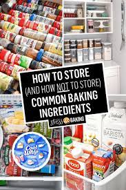 Also, storing the beer ingredients generally out of sunlight is helpful. How To Store Common Baking Ingredients Stress Baking