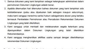 Surat pernyataan bahwa dokumen yang kita berikan absah dan benar adanya. Contoh Surat Pernyataan Kebenaran Dan Keabsahan Dokumen Lingkungan Maret 2017