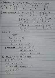 Contoh soal perkalian skalar pada matriks. Berikan Contoh Dan Rumus Perkalian Matriks Brainly Co Id