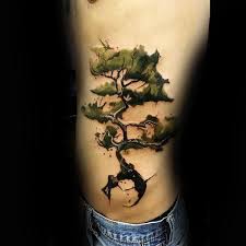 60 Bonsai Tree Tattoo Designs For Men Zen Ink Ideas Bonsai Tree Tattoos Tree Tattoo Men Tree Tattoo Designs