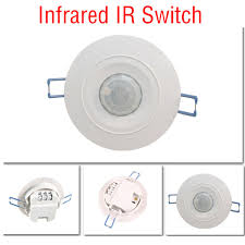 Find great deals on ebay for switch motion sensor ceiling. 360 Infrared Recessed Pir Ceiling Body Motion Sensor Light Switch Detector 220v Business Industrial Wasserwacht Hahnbach Switches