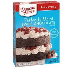 What you need for this sugar cookie recipe: Swiss Chocolate Cake Mix Duncan Hines American Buy Online Uk Europe