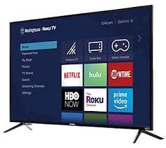 Westinghouse 43 Full Hd Roku Tv Qvc Com In 2020 Smart Tv Roku 4k Ultra Hd Tvs