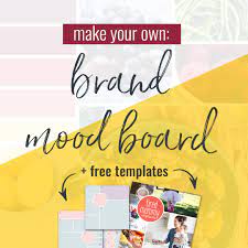 Check spelling or type a new query. Make Your Own Brand Mood Board Free Templates