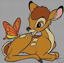 Pattern added on february 12, 2021february 15, 2021 by michelle. Bambi With Butterfly Crochet Pattern Cgct 100643 Disney Cross Stitch Cross Stitch Cross Stitching