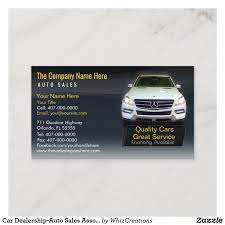 Car Dealership-auto Sales Associate Business Card Zazzlecom Cars For Sale Car Dealership Dealership