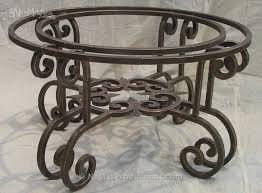 Wrought iron furniture is always. Wrought Iron Table Iron Table Coffee Table Base