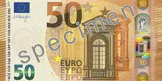 Евро ( € ) — официальная валюта 17 стран «еврозоны» (австрии, бельгии, германии, греции, ирландии, испании, италии, кипра, люксембурга, мальты, нидерландов, португалии. Novaya Kupyura 50 Evro Shvejcariya Delovaya