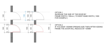 Door width door height door weight finished wall thickness. Door Frame Inserts Beyond Wall Autodesk Community Revit Products