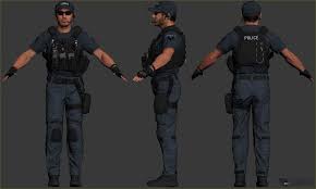 Technician Swat Soldaty Personazhi Arhiv Fajlov Pack 3d Models Apocalypse Character Swat Outfit Valkyria Chronicles