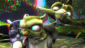 Anaglyph 3d Video Animation Cartoon Full Hd Red Cyan Movie Cartoons Youtube Art Drawings Sketches Simple Cartoon
