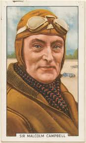 Sir Malcolm Campbell Portrait Print