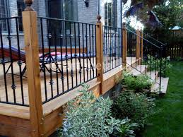 (3) a wall handrail shall be installed if the fire escape is more than 550 mm wide. Deck Railing Height Requirements And Codes For Ontario
