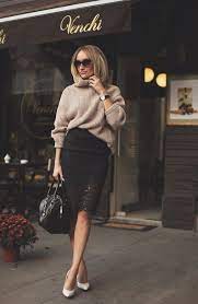 1,768 knit pencil skirt products are offered for sale by suppliers on alibaba.com, of which skirts accounts for 28%, plus size dress & skirts accounts for 17%, and women's sweaters accounts for 1%. Blogger Skirt Bag Jewels Sunglasses Knitted Sweater Camel Lace Skirt Pencil Skirt Stilettos Wheretoget