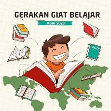 Belajar menggambar kartun belajar di rumah menggunakan pensil warna / cat air. Poster Pendidikan Giat Belajar Jasa Desain Grafis Online Terbaik