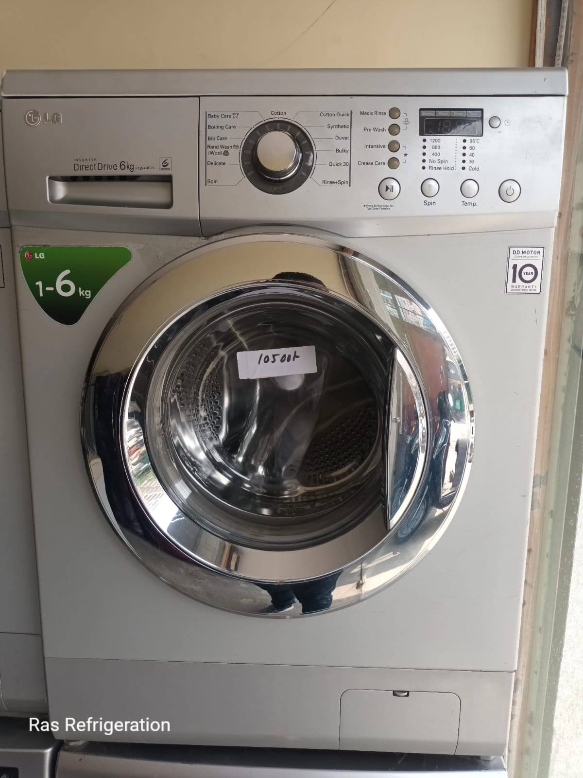 LG Direct Drive 6.0 Kg Capacity Front Load Fully Automatic product image