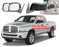 If there is an opportunity to repair your equipment without resorting to towing, then it is transportation on the tow truck is the safest and most widespread variant of towing by professionals. Anhanger Zusatz Ruckspiegel Paar Dodge Ram 1500 2500 Bj 02 08 3500 Bj 03 09 Kaufen Bei Hood De