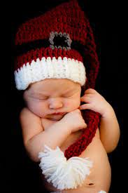 Long Tail Elf Hat With Pom Pom Newborn To By Browneyedgirl1489 Crochet Baby Crochet Hats Baby Christmas Hat