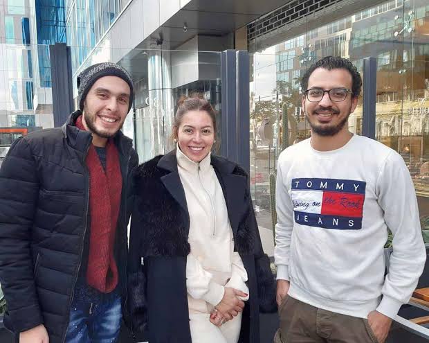 نتيجة بحث الصور عن ايمن سليم ولقاءالخميسي
