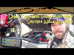 Tayna.co.uk offers discount toyota land cruiser car batteries. Land Cruiser Overland Dual Battery System Walk Around Building Bernard Project 2 1 Youtube