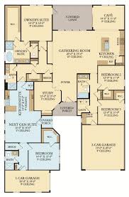 Stock home plans custom home designs builder house plan services. Genesis New Home Plan In Windward Ranch Executive Collection New House Plans Multigenerational House House Plans