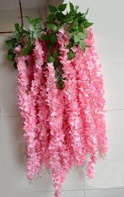 Maybe you would like to learn more about one of these? 164cm 64 6 Wisteria Garland Hanging Flowers For Outdoor Etsy In 2021 Hanging Flowers Flower Decorations Submersible Flowers