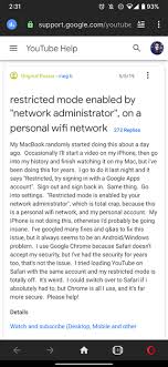 The steps for disabling restrictions on ios 11 and ios 12 vary so you will need to follow the instructions below that are for your particular if your iphone happens to run ios 11 or earlier versions of ios, this section has the steps on how to disable restricted mode on iphone for your ios version. Youtube Restricted Mode Won T Turn Off For Some Users Workarounds Inside