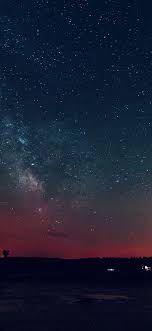 Nk53 Night Sky Star Starry Romantic Red Via Http Iphonexpapers Com Wallpapers For Iphone X Night Sky Stars Night Skies Iphone Wallpaper