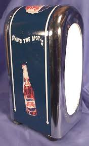 Pepsi Cola 1950 S Style Soda Fountain Counter Top Napkin Dispenser Pepsi Pepsi Cola Pepsi Soda Fountain