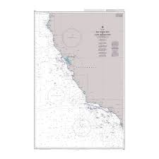 Admiralty Chart 2530 San Diego Bay To Cape Mendocino