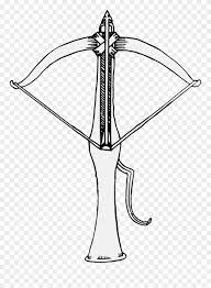 Christopher columbus coloring page history from christopher columbus three ships coloring pages. Crossbow Drawing Clipart 913032 Pinclipart