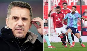 Sky Sports viewers demand Gary Neville sacked after comment made during Man  Utd vs Arsenal